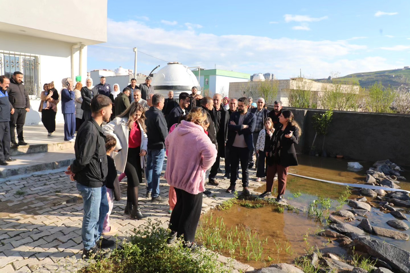 Dirsekli Mahallesi’ne Yağış Sonrası Geçmiş Olsun Ziyareti