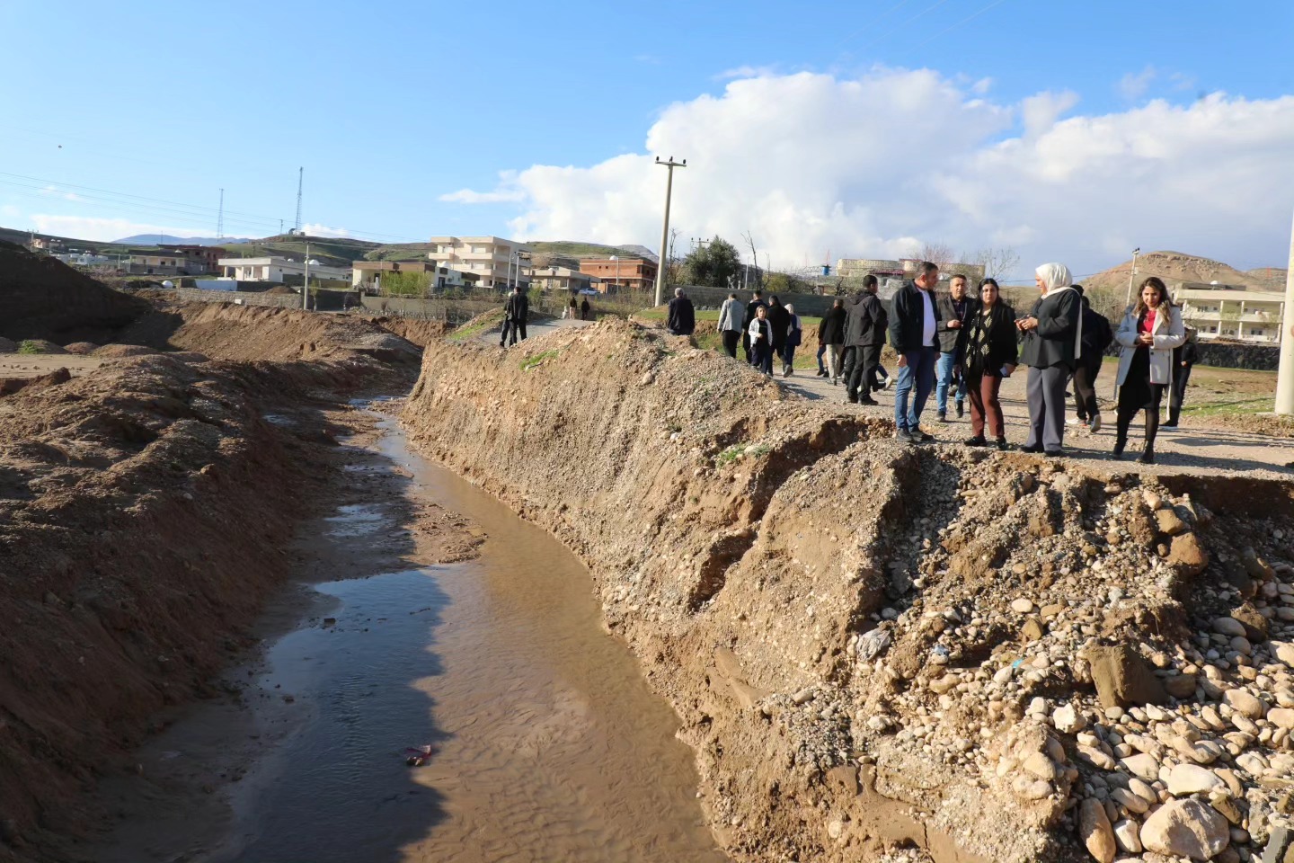 Dirsekli Mahallesi’ne Yağış Sonrası Geçmiş Olsun Ziyareti