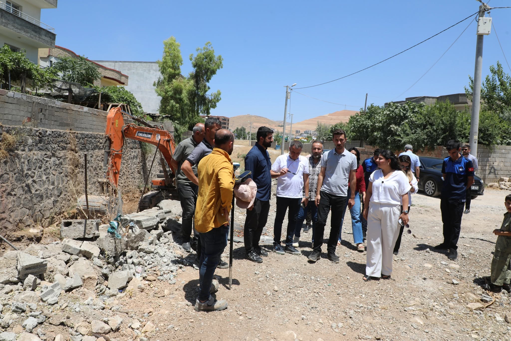 Eşbaşkanımız Güler Yerbasan, 2 No'lu Dere Islah Projesi'ni Yerinde İnceledi