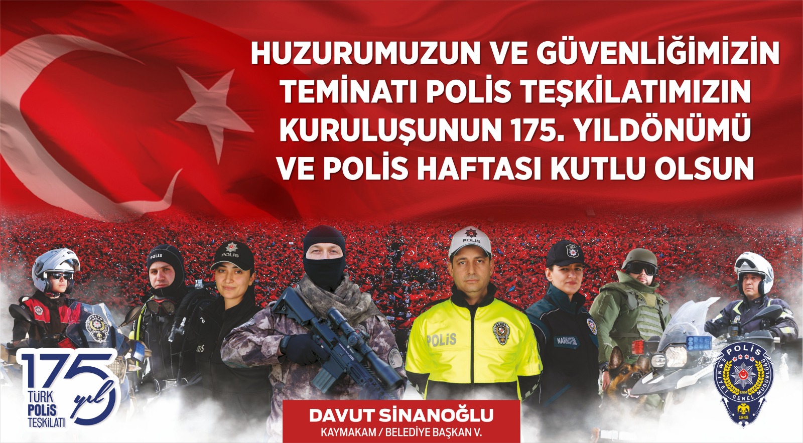 10 Nisan Polis Günü Kutlama Mesajı