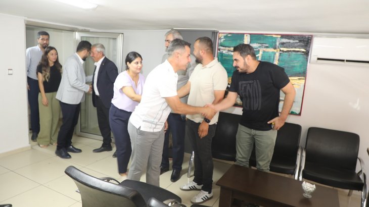 EŞ BAŞKANLARDAN STK’LARA ZİYARET