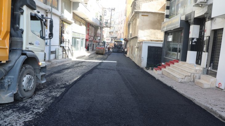 İlçemizde Asfalt Çalışması 