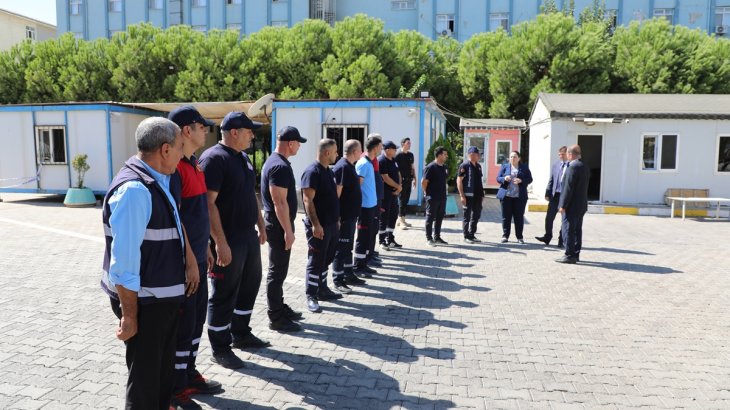 Kaymakam/Belediye Başkan V. Nazlı Demir, İtfaiyecilerin Haftasını Kutladı