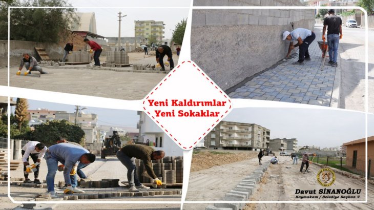 260 Bin Metrekare Kilit Parke Döşemesiyle Cadde ve Sokaklarımız yenilendi... 