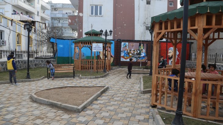 Cudi Mahallesi Parkı Tamamlandı.