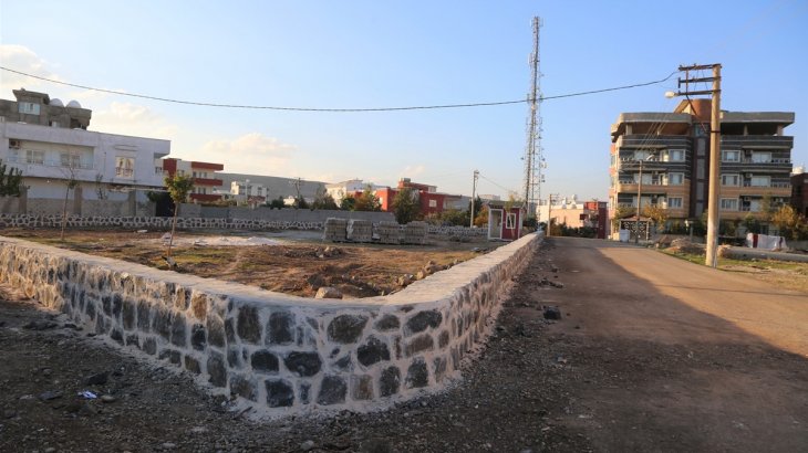Sur Mahallesi Şahin Tepe’de Yeni Bir Park İnşa Ediyoruz.