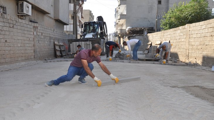 Kilit parke ve yama çalışmaları