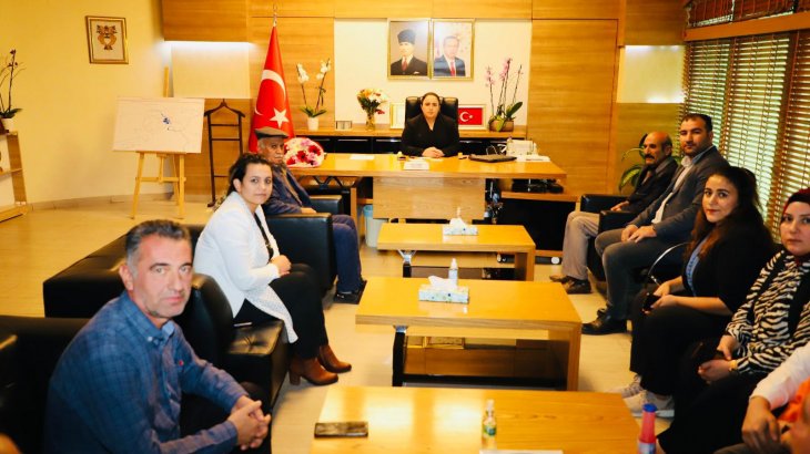 Şehit Yakınları ve Gazilerimizden, Kaymakamımız Nazlı Demir’e Ziyaret.