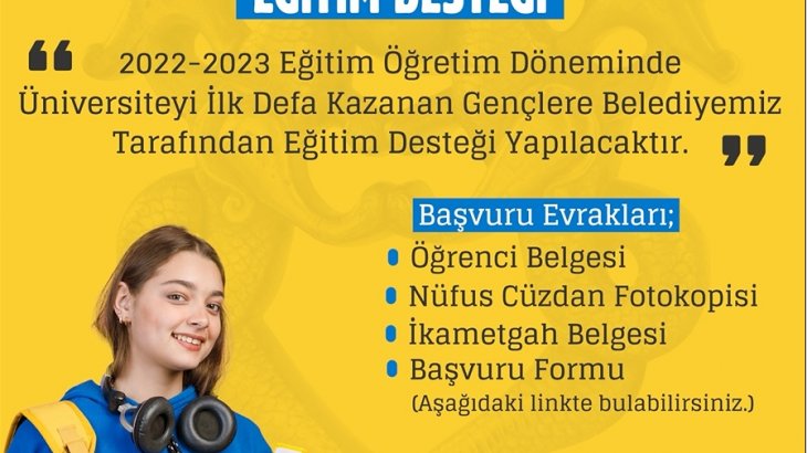 Cizre Belediyesinden Eğitim Desteği 